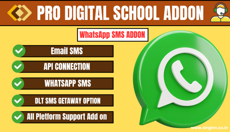 WhatsApp SMS ADDON