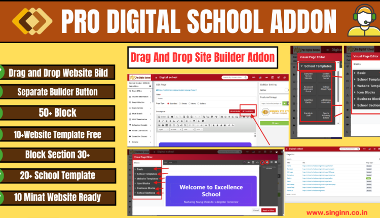 Drag And Drop Site Builder Addon